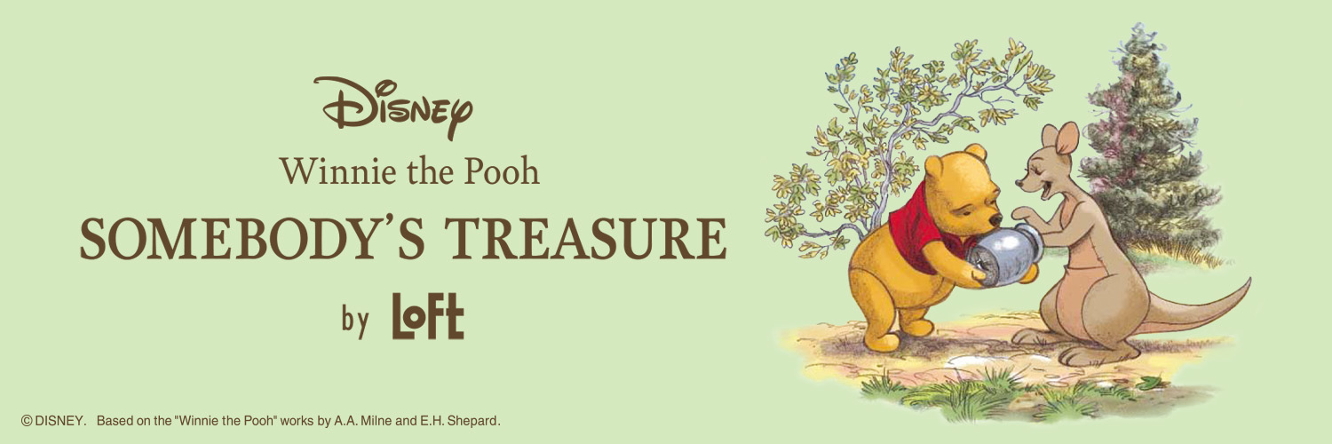 Disney Winnie the Pooh SOMEBODY'S TREASURE by LOFT