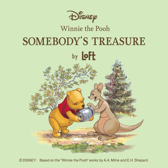 「Disney Winnie the Pooh SOMEBODY'S TREASURE by LOFT」
