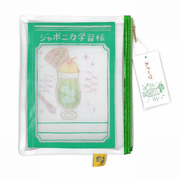 ジャポニカ文具 メッシュポーチ