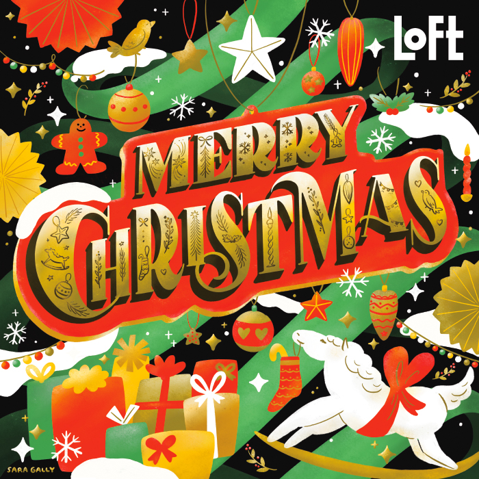 「2022 LOFT MERRY CHRISTMAS」