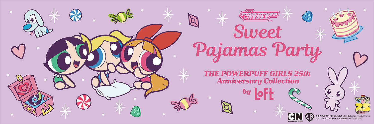 ThepowerpuffgirlsSweetPajamasPartybyLOFT