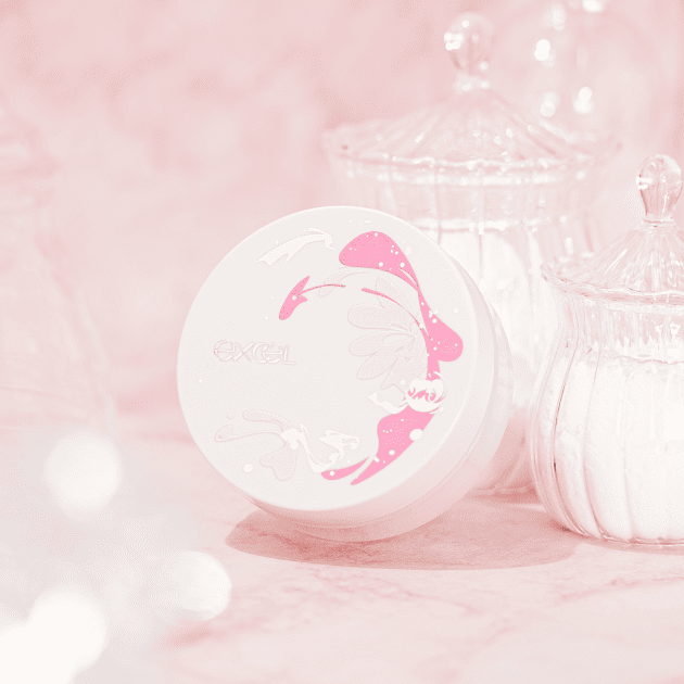 サナ　エクセル エクストラリッチ　セラムインパウダー　EX05シュガージェム