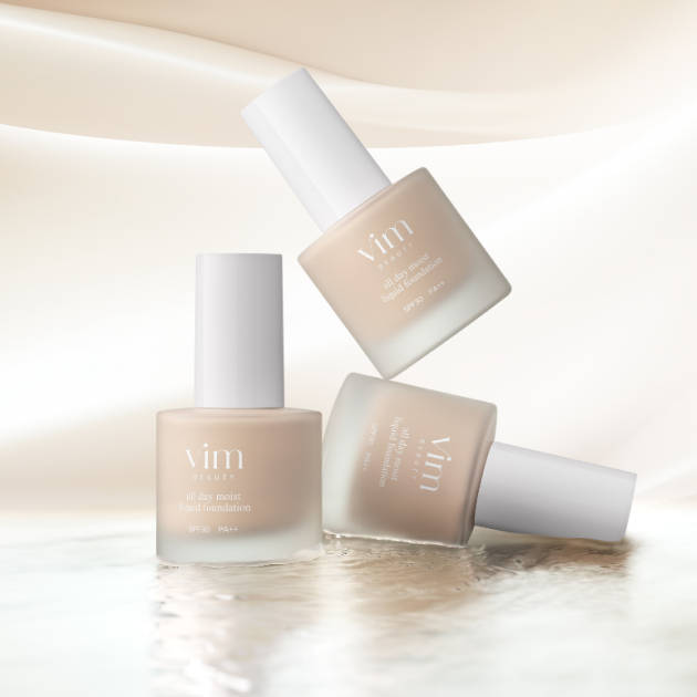 vimBEAUTY オールデイモイストリキッドファンデーション 21 ブルーム ※8/28～10/9までの期間限定販売