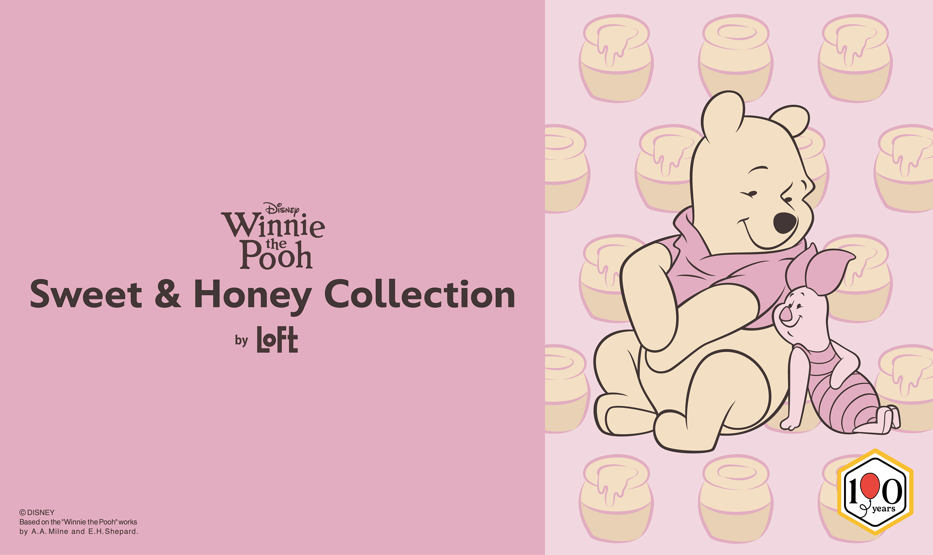 Disney Winnie the Pooh Sweet ＆ Honey Collection by LOFT