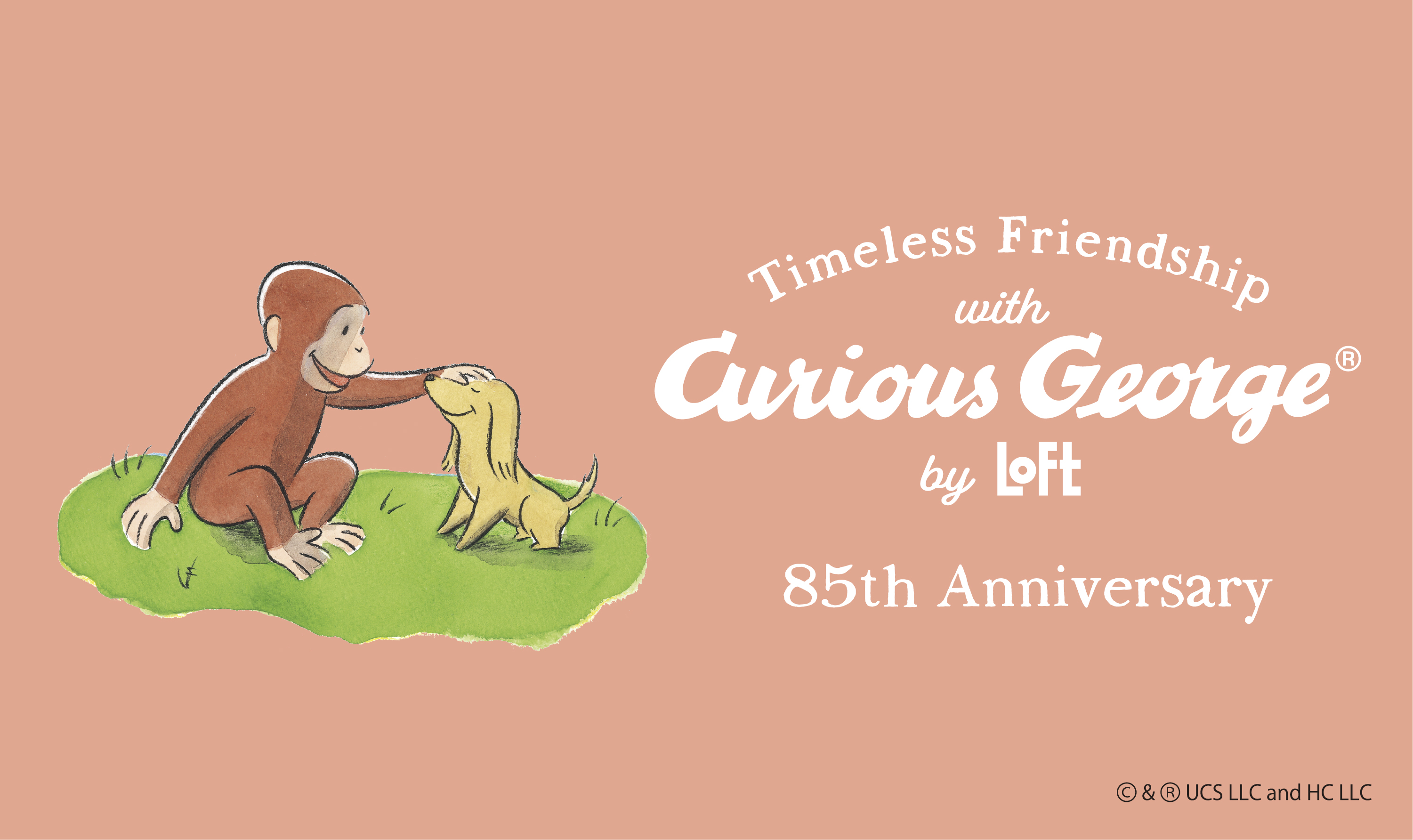 Timeless Friendship with Curious George by LOFT