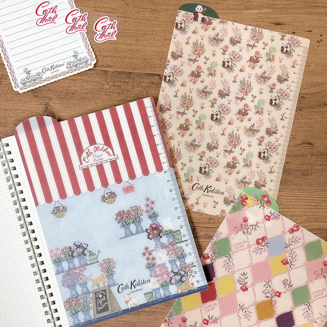 Cath Hotelをテーマにした色紙やレターなどのステーショナリーシリーズ