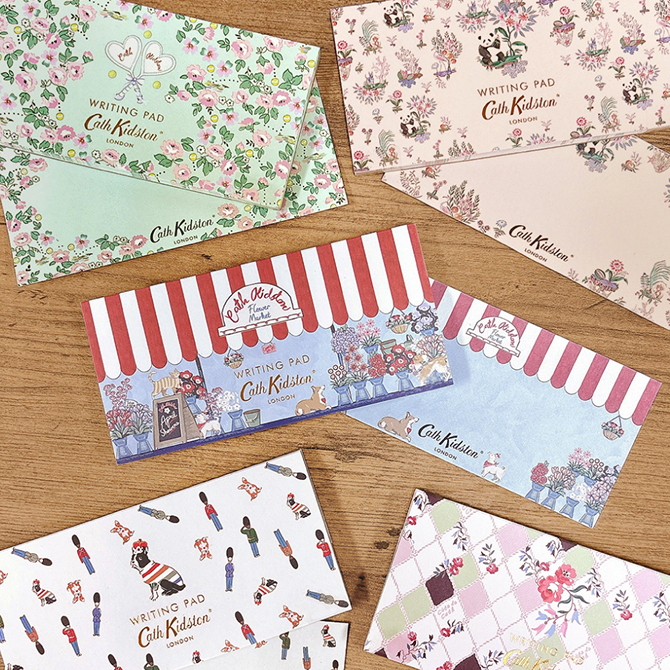 Cath Hotelをテーマにした色紙やレターなどのステーショナリーシリーズ