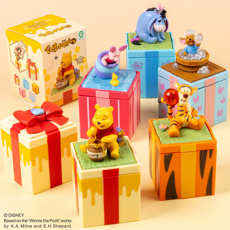 FLIP POP Fig. くまのプーさん 全6種類