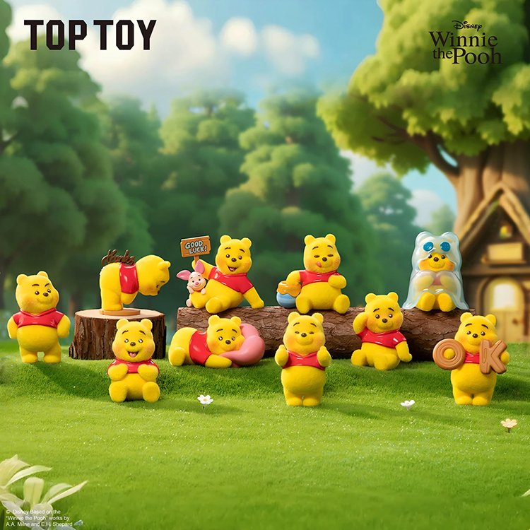 TOPTOY くまのプーさん 絵文字表情シリーズ