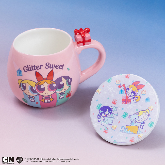 フィギュア付きマグ 吸水コースター