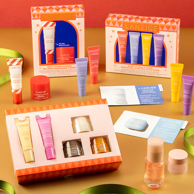 ラネージュ　リップスリーピングマスク　ミッドナイトミニズN　ラネージュ　リップグロウィバーム　ミニキット 　Ｎ　ラネージュ　ワンダーリップデュオキット　Ｎ