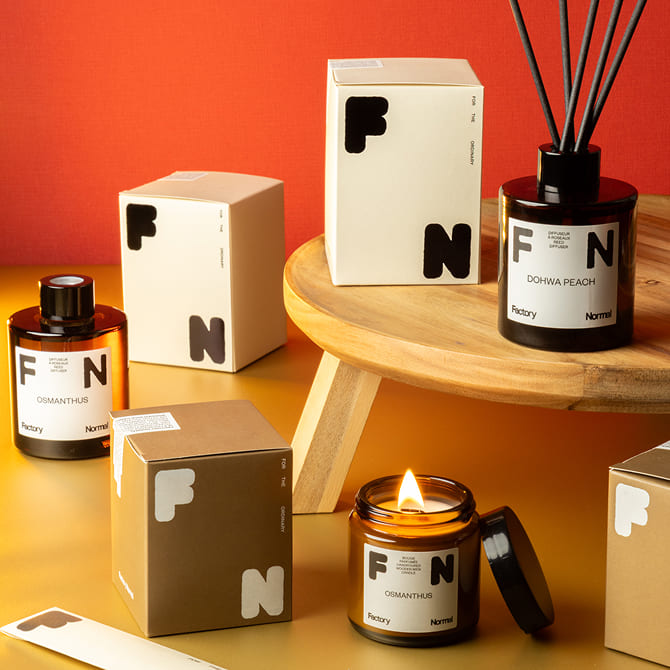 FactoryNormal　ソイキャンドル　FactoryNormal　ディフューザー　