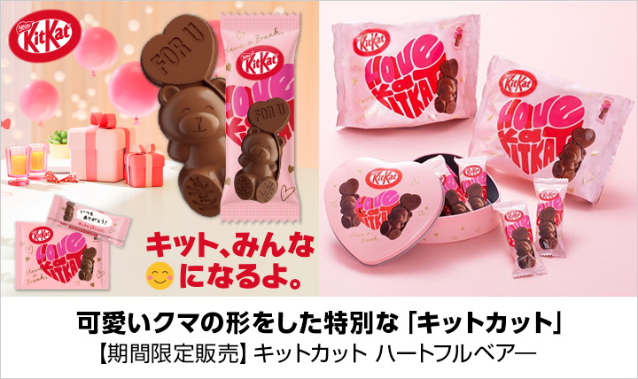 KITKAT Heartful Bear Collection by LOFT 