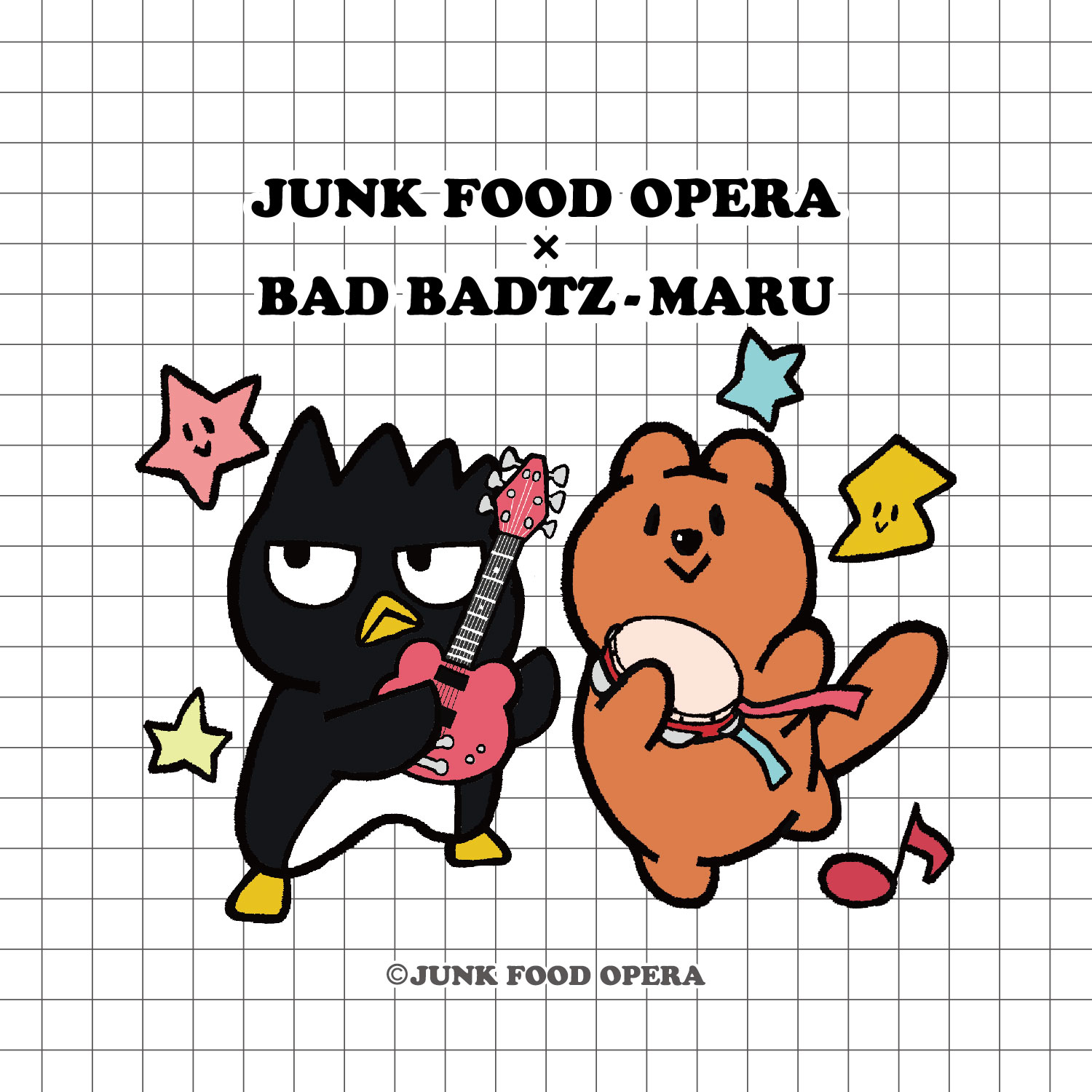JUNK FOOD OPERA×バッドばつ丸