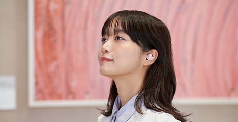 Earphone pink