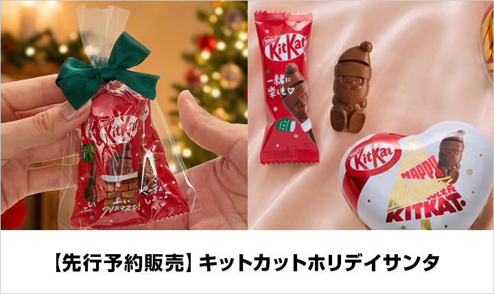 【先行予約販売】キットカットホリデイサンタ