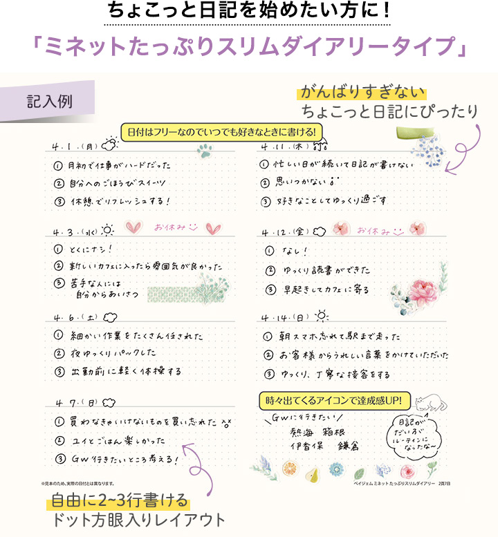 ライフログダイアリー