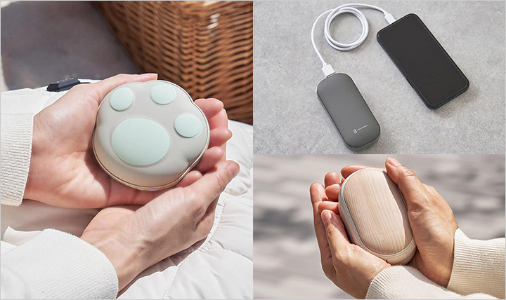 繰り返し使えるエコな充電式カイロ