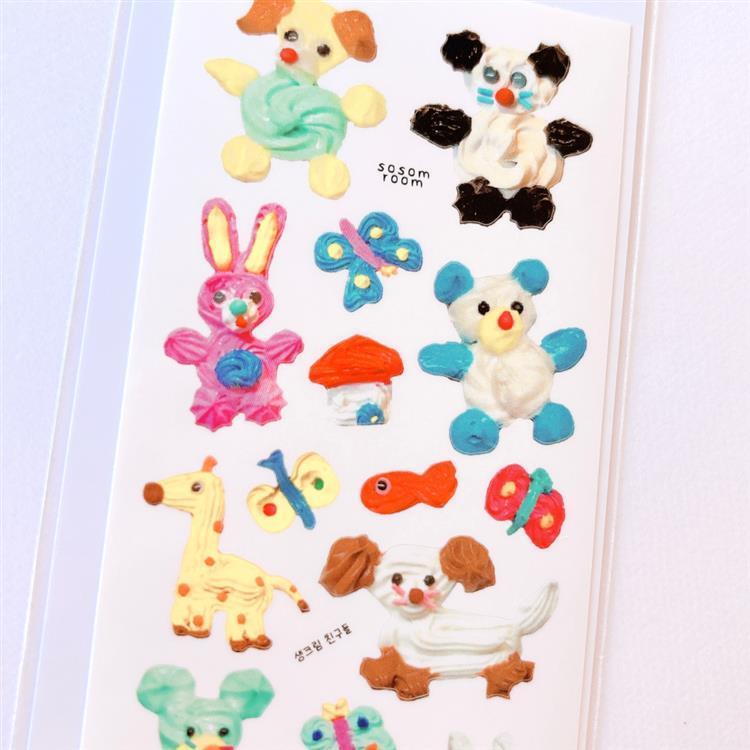 シートシール sosom room クリーム クリーム