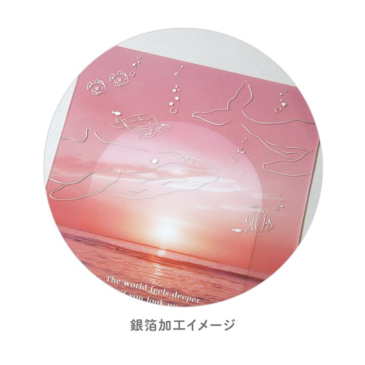 透明カード くじら雲 くじら雲