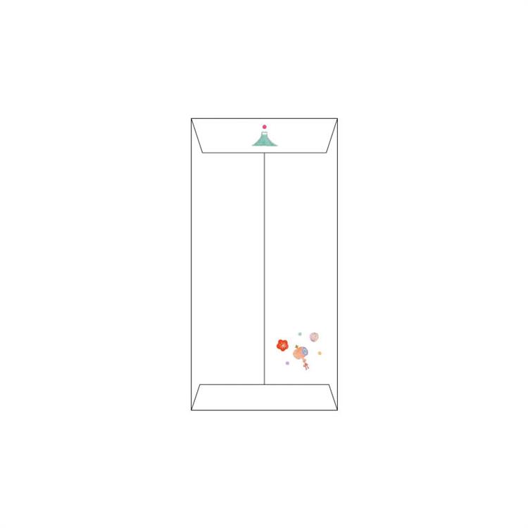 年賀 ロングぽち袋 お正月 3枚入り お正月