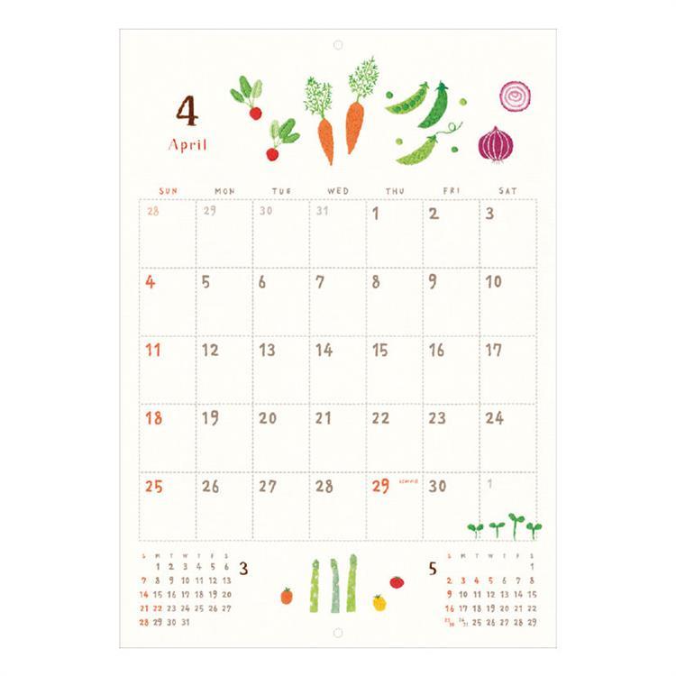 2027年1月始まり ステッチカレンダー
