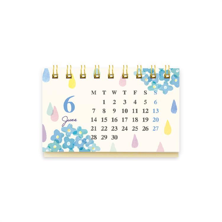 2027年1月始まり カレンダー 名刺サイズ パターン パターン
