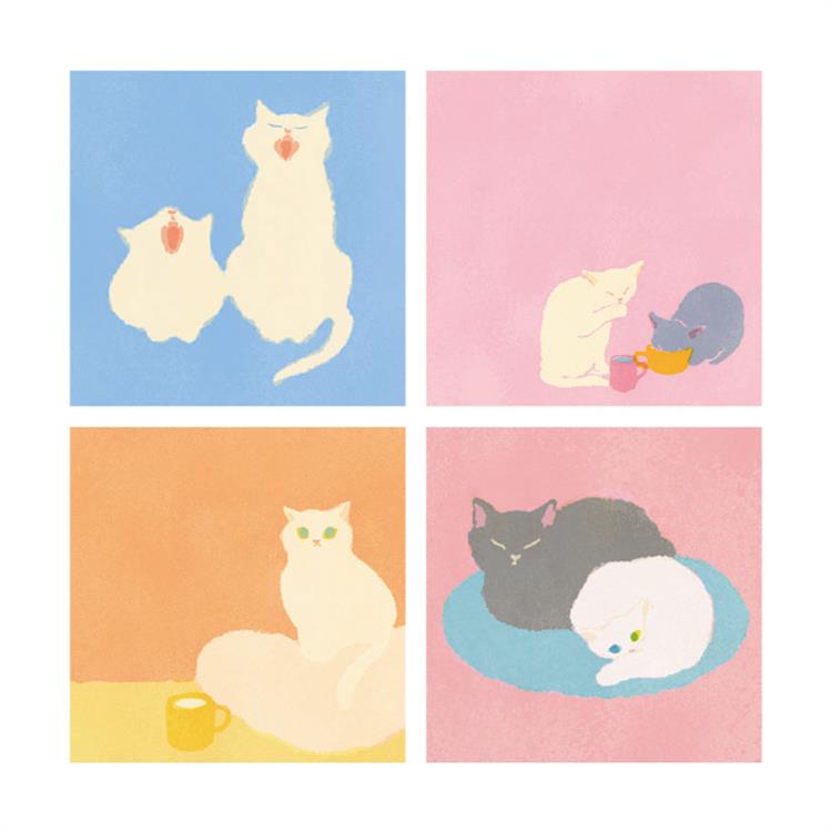 メモパッド mula キャット にゃあ にゃあ