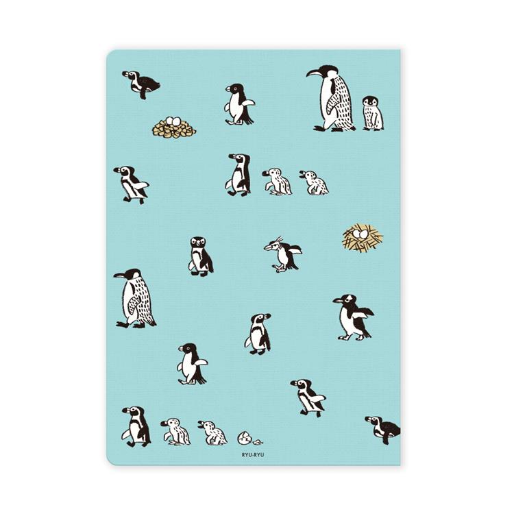 2026年2月始まり手帳 月間 B6 アニマルパレード ペンギン ペンギン