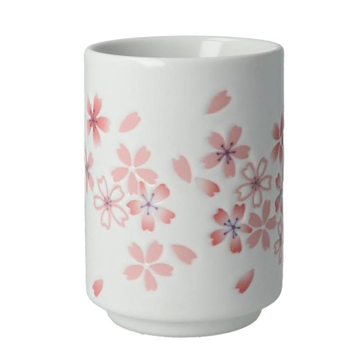 MINO YUNOMI 湯呑 桜雅 270ml ホワイト