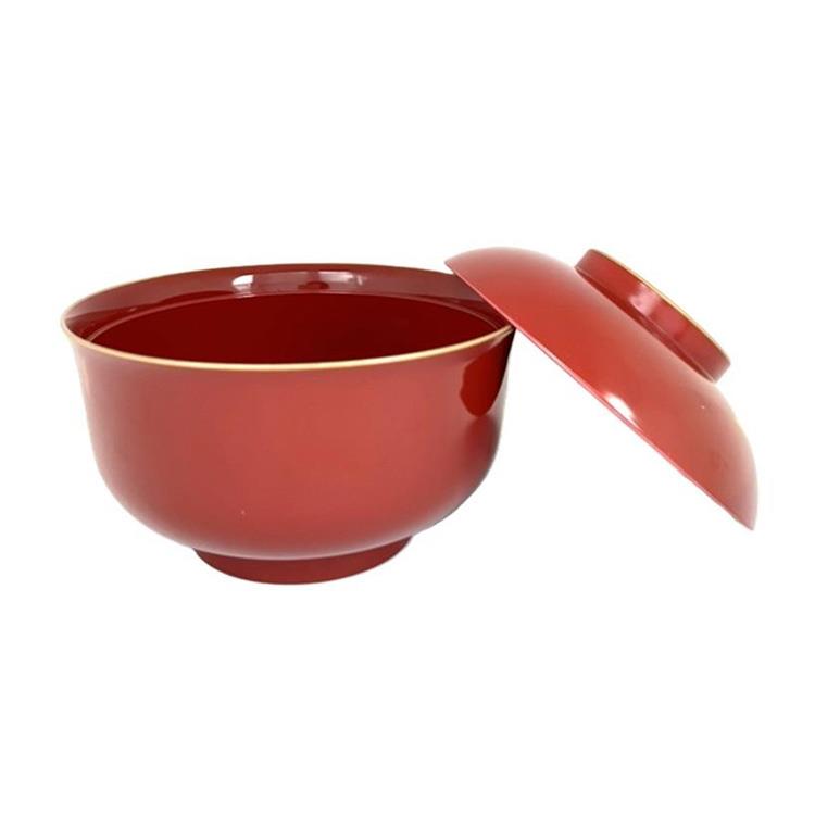 雑煮椀 朱渕金 540ml 朱