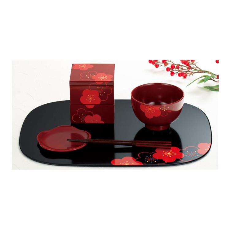 福梅 角小重 580ml 朱 朱