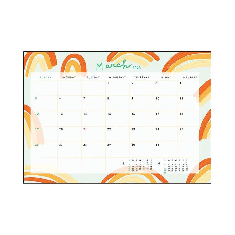２０２３年１月始まりカレンダー 卓上 シック: ステーショナリー | ロフト公式通販サイト | LOFT