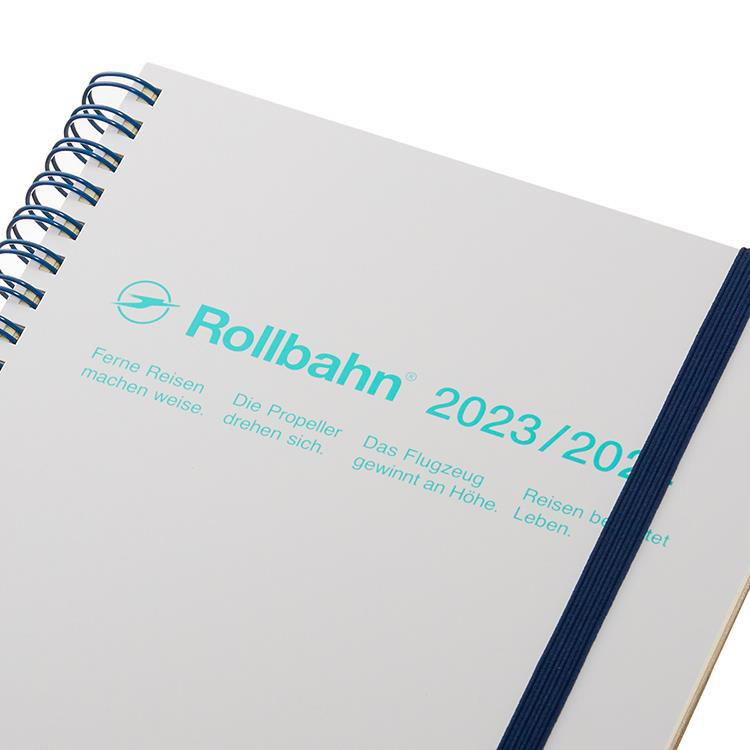再販ご予約限定送料無料] Rollbahn 2023 ノートダイアリーレース A5