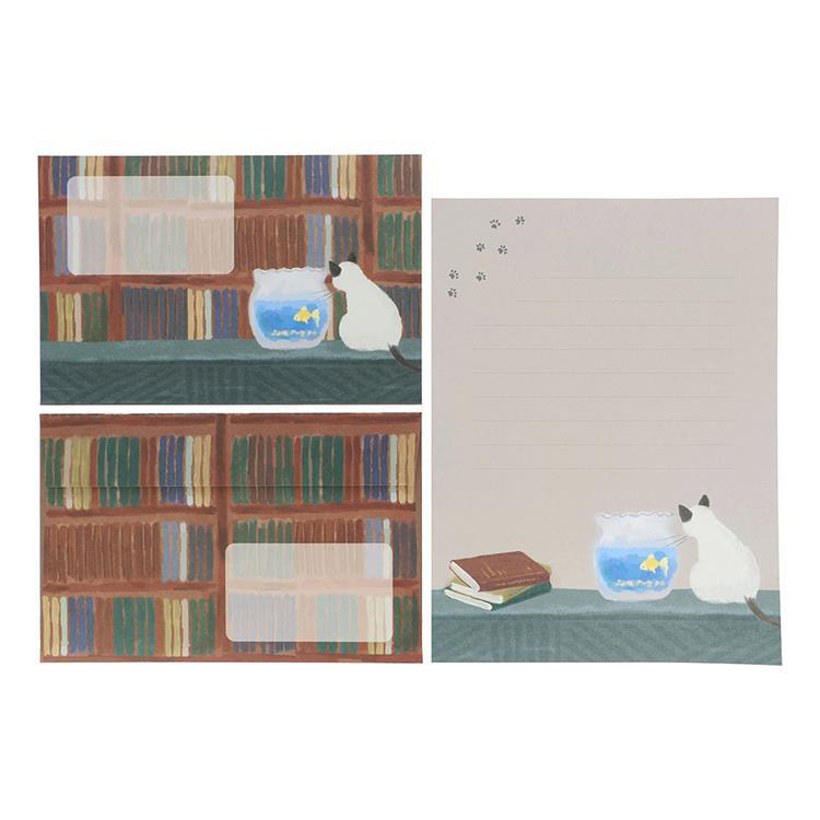 絵柄レターセット　4種 - 5