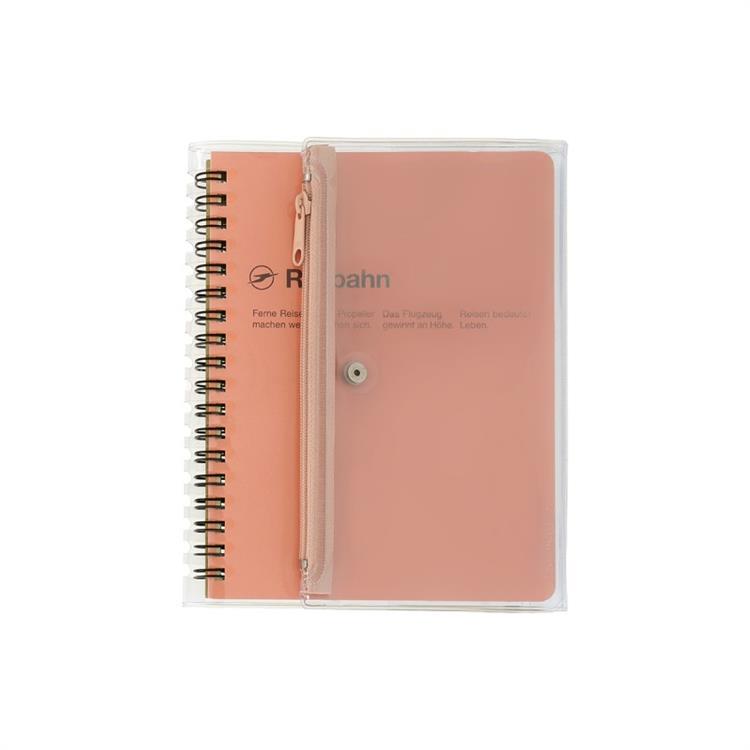 ロルバーン ポケット付メモ ストレージカバー L ライトピンク ライトピンク