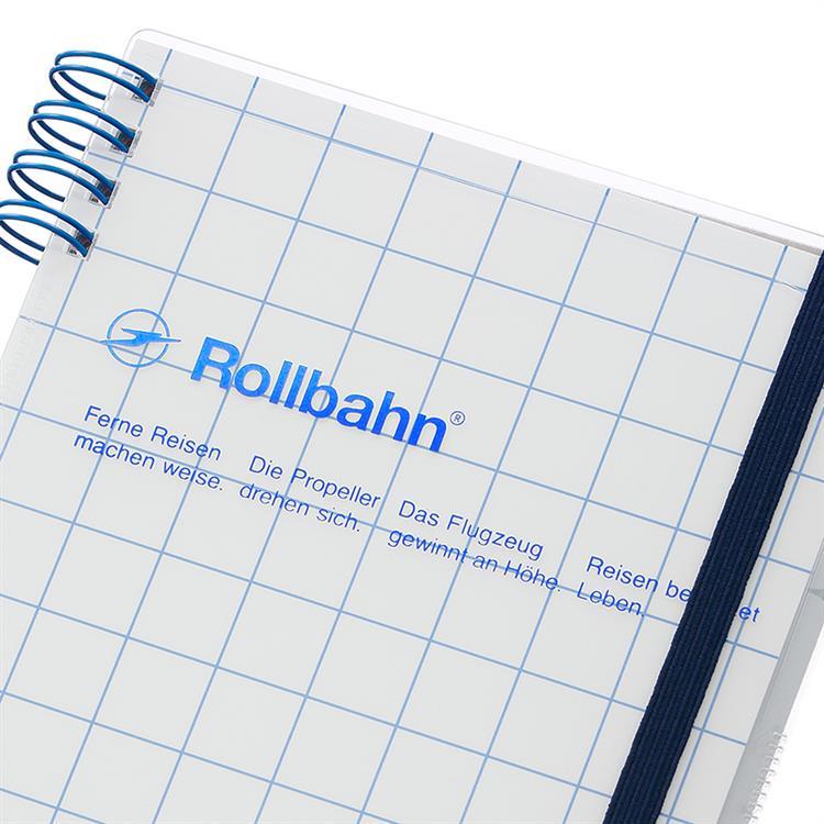 ロルバーン フレキシブルカバー360° L ハイクリアポケット チェック ブルー ブルー