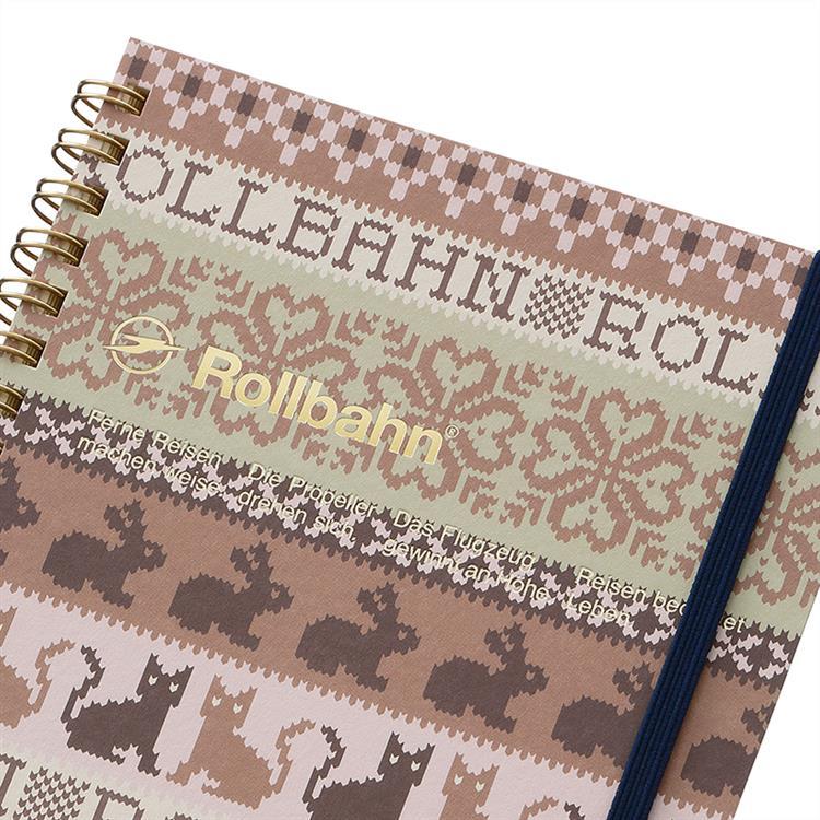 ロルバーン ポケット付メモ L ニット A(アニマル) A(アニマル)