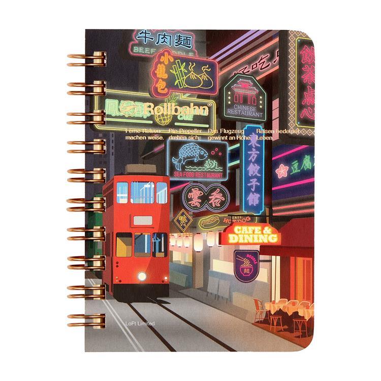 ロルバーン ポケット付きメモ ミニ ネオン【ロフト限定】 ネオン