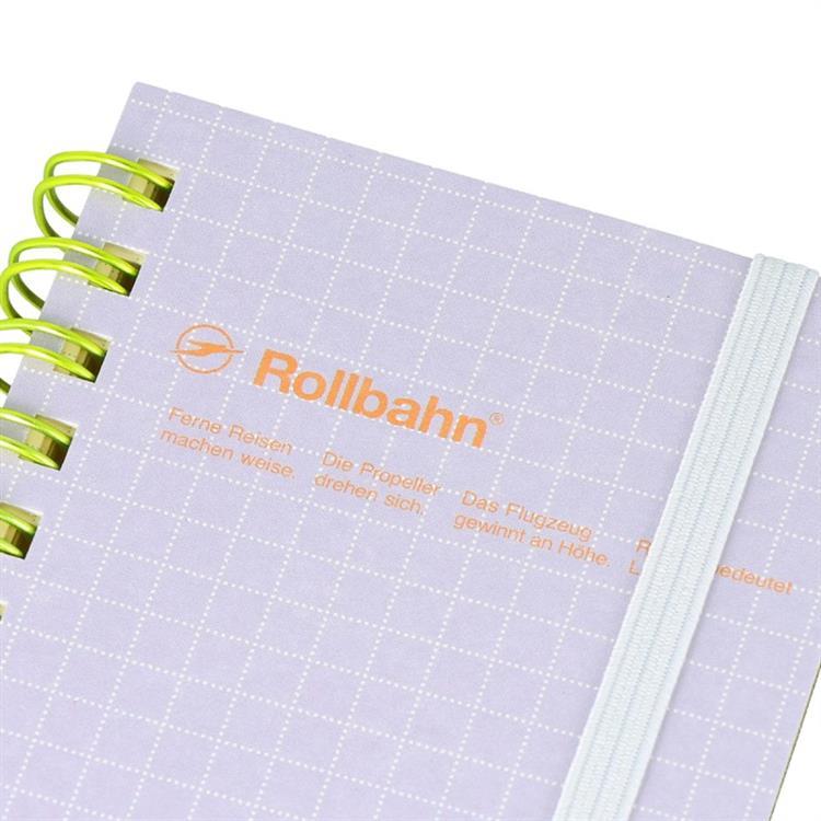 ロルバーン ポケット付メモ ミニ スコラ ライトパープル ライトパープル