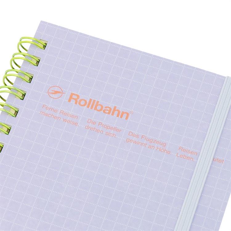 ロルバーン ポケット付メモ M スコラ ライトパープル ライトパープル