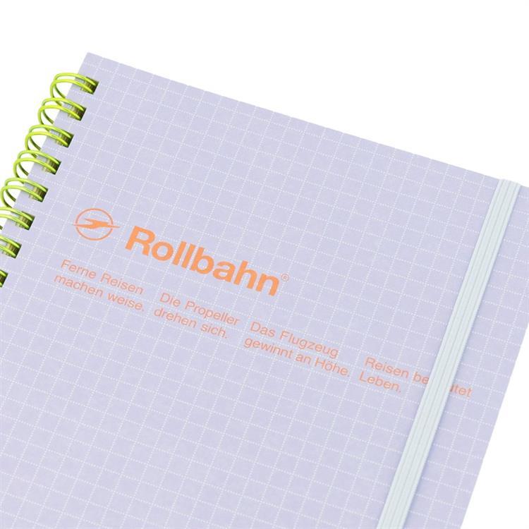 ロルバーン ポケット付メモ L スコラ ライトパープル ライトパープル