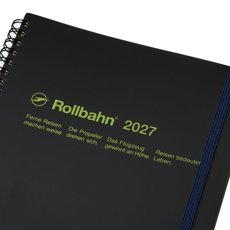 2026年10月始まり手帳 月間 XL ロルバーンダイアリー ブラック ブラック