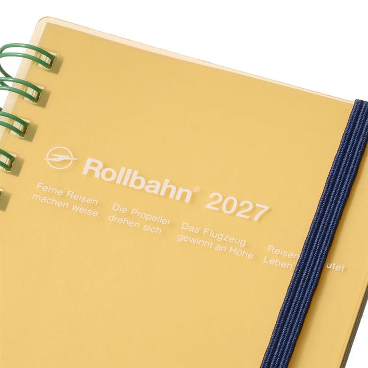 2026年10月始まり手帳 月間 スリム ロルバーンダイアリー クリアオレンジ クリアオレンジ