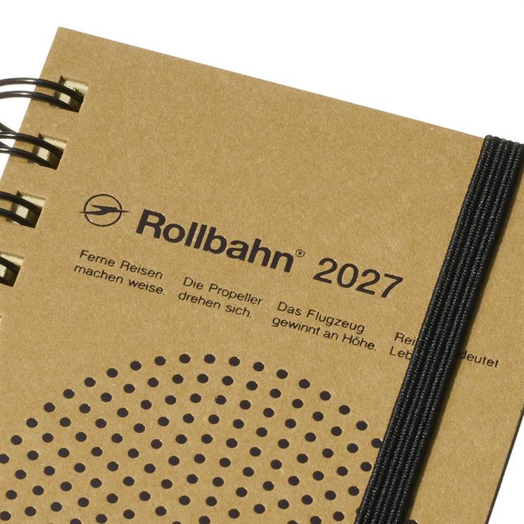 2026年10月始まり手帳 月間 ミニ ロルバーンダイアリー モノラル ベージュ ベージュ