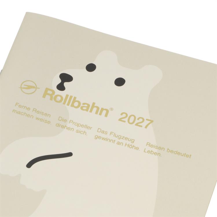 2026年10月始まり手帳 月間 B6 ロルバーンノートダイアリー WARMGREY TAIL ベージュ ベージュ