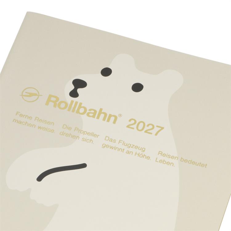 2026年10月始まり手帳 月間 A5 ロルバーンノートダイアリー WARMGREY TAIL ベージュ ベージュ