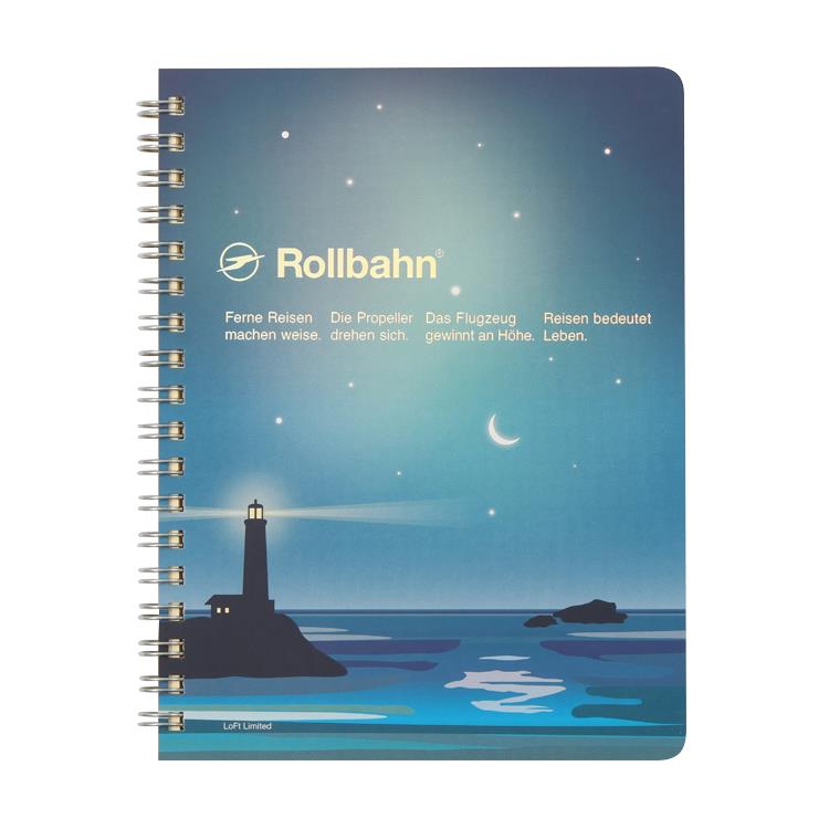 ロルバーン ポケット付メモ L 夜の海 夜の海