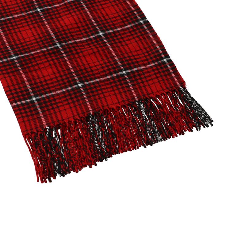 カシミヤタッチストール オンブレチェック レッド【ロフト限定】 オンブレチェック/レッド