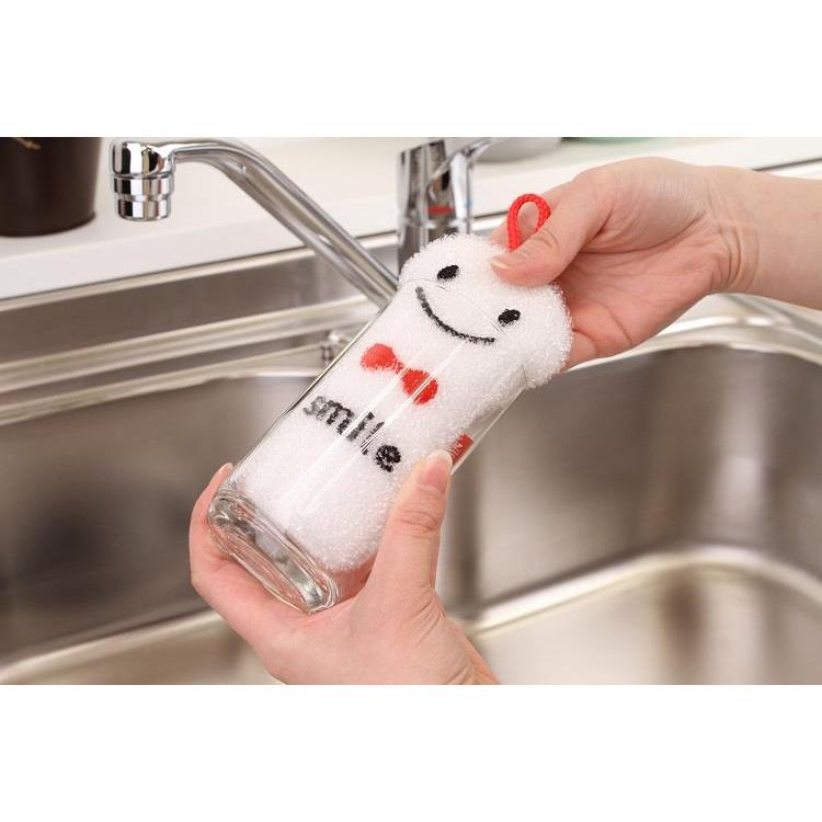 ニコニコスポンジ スマイル ホワイト